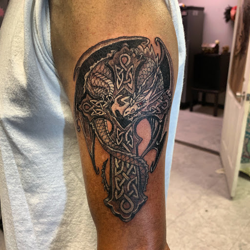 Explore tattoo ideas forearm men, creative tattoo ideas in Hudson Falls, available at ALTERED ADDICTION TATTOOS