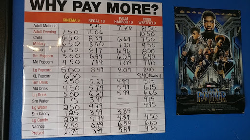 Movie Theater «Cinema 6», reviews and photos, 9510 US-19, Port Richey, FL 34668, USA