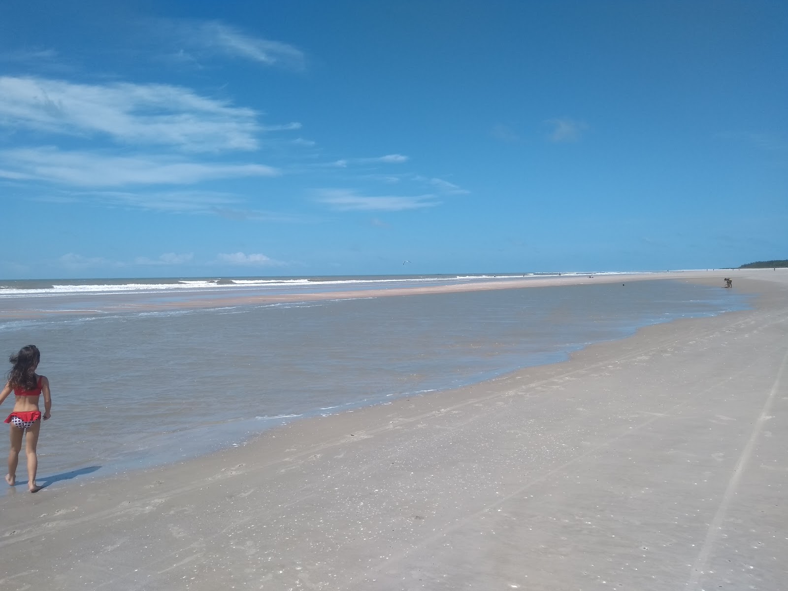 Fotografie cu Praia do Mangue Seco cu nivelul de curățenie in medie