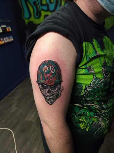 Explore longitude and latitude tattoo ideas, creative tattoo ideas in Pittsburg, available at NeonMoon Tattoo