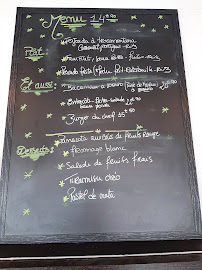 Le Val Douro à Pierrelaye menu