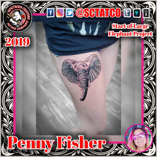 Explore stl tattoo ideas, creative tattoo ideas in Fayetteville, available at Southern Customs Tattoo Company