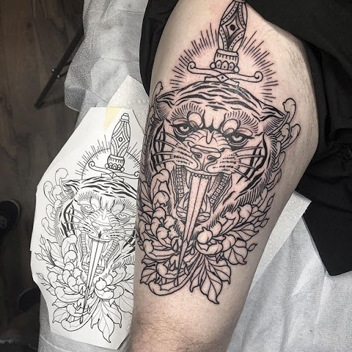 Tattoo Shop «Thistle and Pearl Tattoo», reviews and photos, 107 Merrimon Ave #310, Asheville, NC 28801, USA