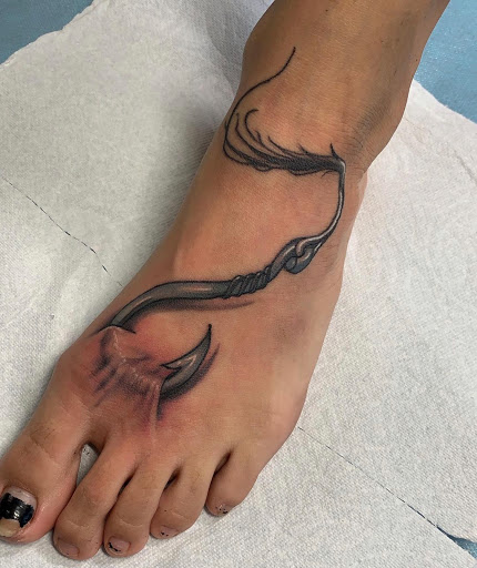 Explore tattoo arm placement ideas, creative tattoo ideas in Fremont, available at Inkies Tattoo Studio