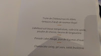 Menu du Château de la Pioline, Restaurant Gastronomique à Aix-en-provence à Aix-en-Provence