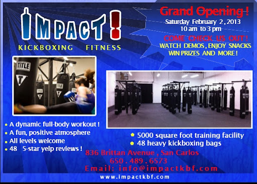 Kickboxing School «IMPACT! Kickboxing Fitness», reviews and photos, 836 Brittan Ave, San Carlos, CA 94070, USA