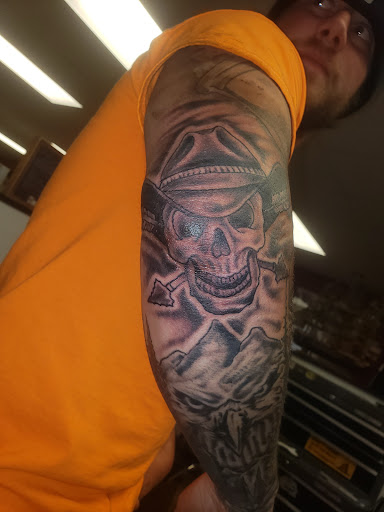 Explore men chest tattoos ideas, creative tattoo ideas in Export, available at Patriotic pain tattoo