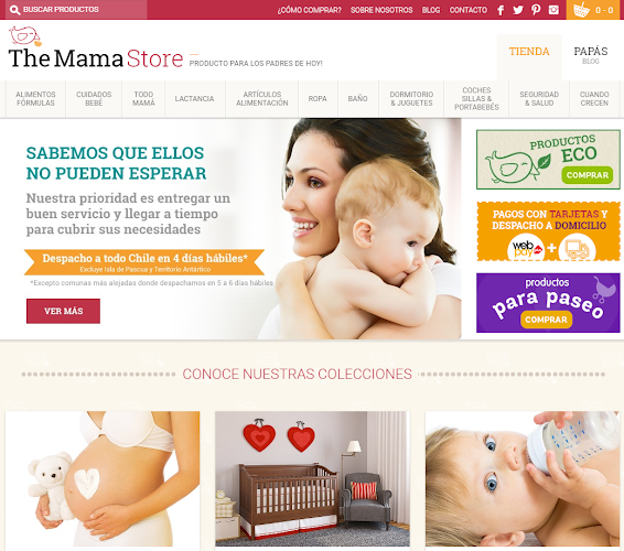 Opiniones de The Mama Store en Lo Barnechea - Tienda para bebés