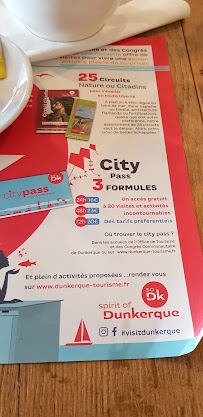 La Moule Rit à Dunkerque menu