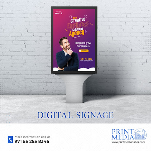 Print Media Dubai - 3D Signages