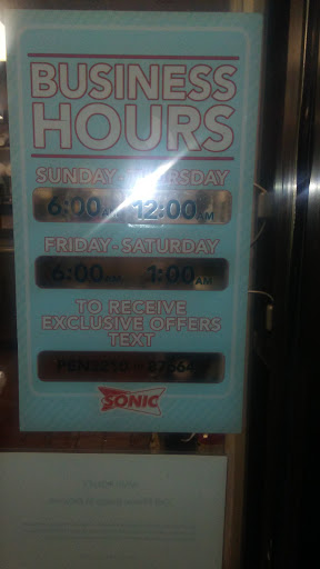 Fast Food Restaurant «Sonic Drive-In», reviews and photos, 6173 US-90, Milton, FL 32570, USA