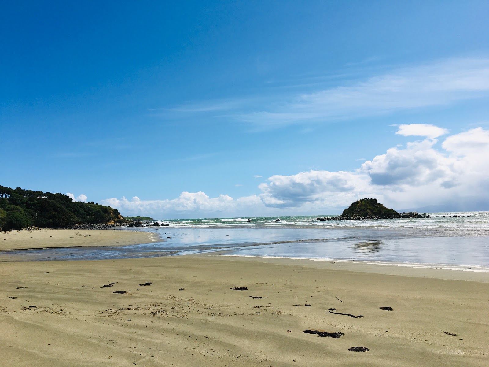 Gemstone Beach的照片 带有长直海岸