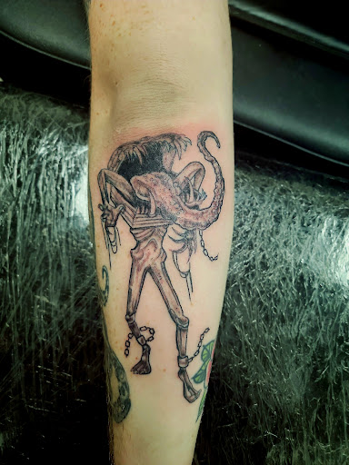 Find tattoo ideas scorpion for your next unique tattoo in Conway at Primal Urge Tattoos