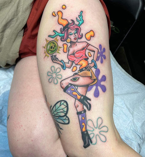 Explore taurus sign tattoo ideas, creative tattoo ideas in Paducah, available at Third Moon Tattoos