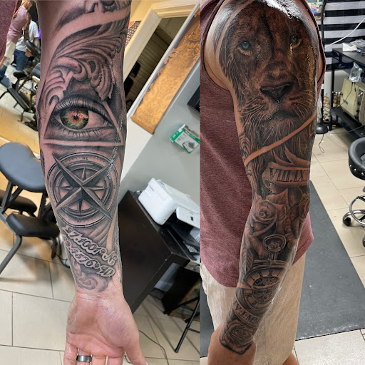 Find best friend/sister tattoo ideas for your next unique tattoo in Sarasota at SEVEN SINS Tattoo Studio