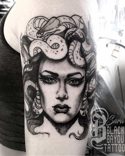 Explore tattoo ideas arms, creative tattoo ideas in Broussard, available at Black Bayou Tattoo