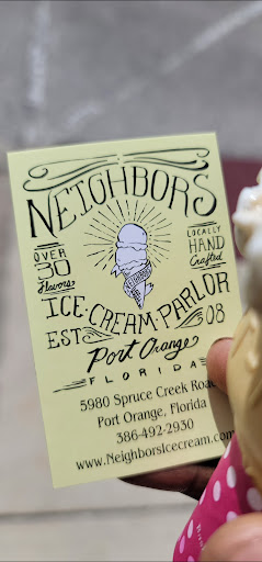 Ice Cream Shop «Neighbors Ice Cream Parlor», reviews and photos, 5980 Spruce Creek Rd, Port Orange, FL 32127, USA