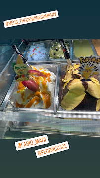 Marchand de glaces Gelateria Fuori Binario à Certaldo (la carte)