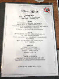 Menu / carte de Tradizione Gastronomica Italiana by GustoMassimo Paris depuis 2010 à Paris