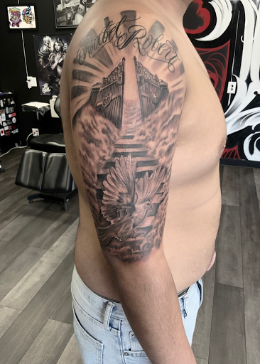 Explore swiss tattoo ideas, creative tattoo ideas in Silver City, available at Independent Ink Tattoo