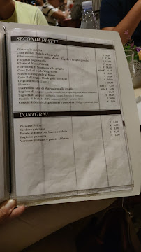 Menu / carte de Le Terrazze dei Calabanni à Carini