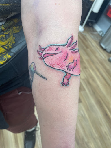 Explore large flower tattoo ideas, creative tattoo ideas in Dekalb, available at DeKalb Tattoo Company