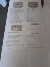Menu du Dal Toscano Restaurant à Rome