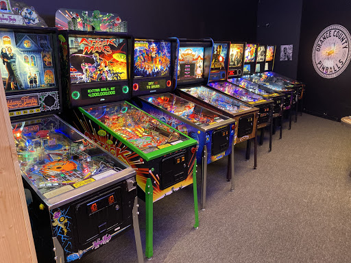 Orange County Pinballs Arcade Showroom