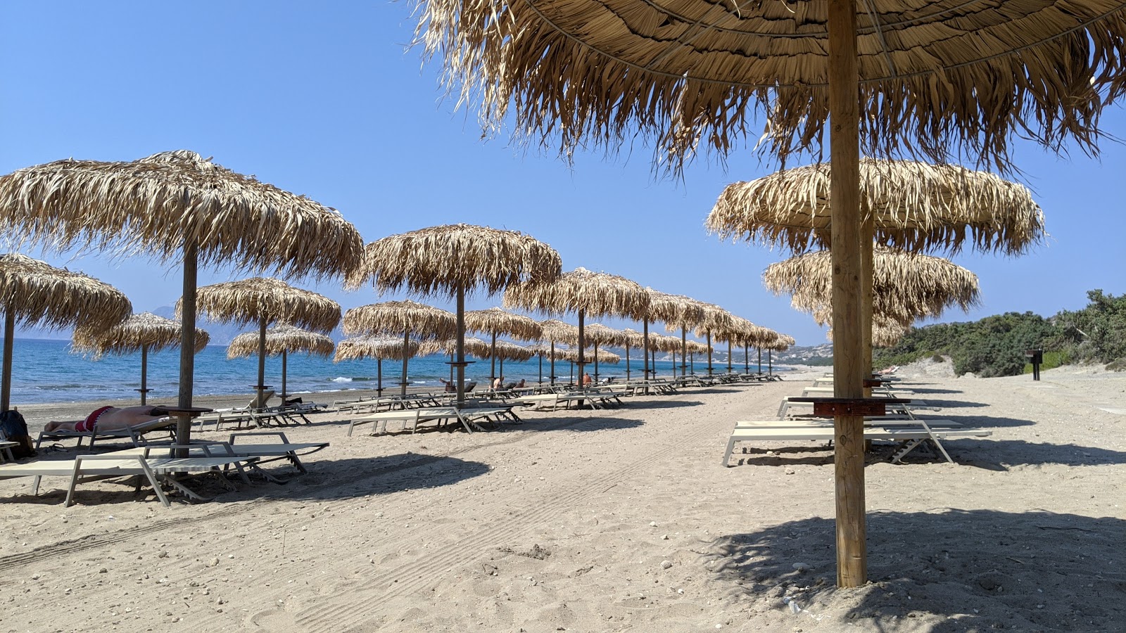 Foto von Blue Lagoon Beach mit türkisfarbenes wasser Oberfläche