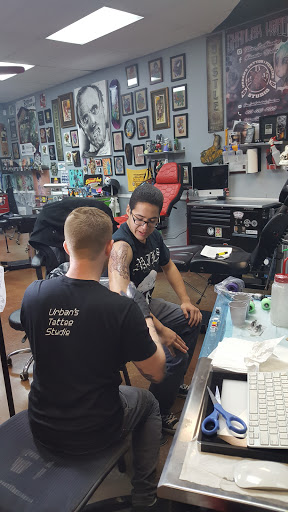 Explore forearm sleeve tattoo ideas for females, creative tattoo ideas in Arlington, available at Urbans Tattoo & Piercing Studio