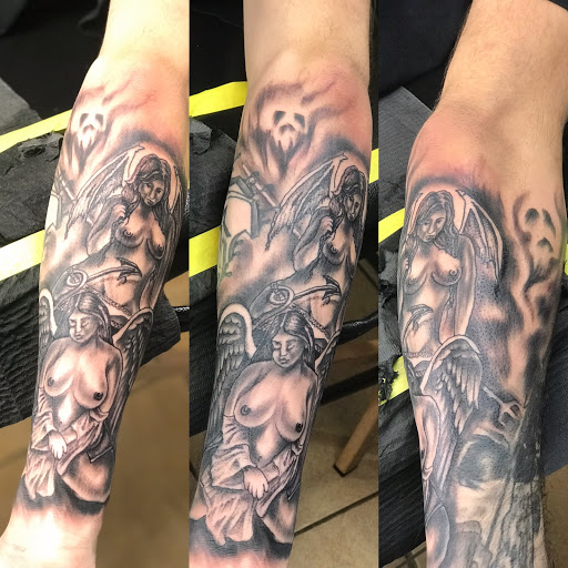 Explore word tattoo ideas for females, creative tattoo ideas in Baytown, available at Big Juniors Tattoos