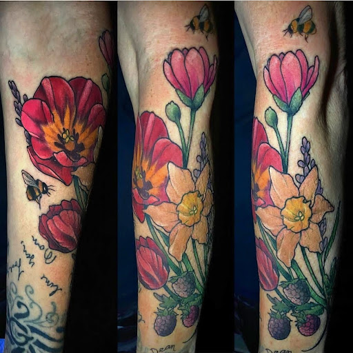 Explore daughter and son tattoo ideas, creative tattoo ideas in Buford, available at Inked Arts Tattoo Studio