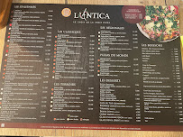 Menu du Pizzeria L'Antica Chanzy à Reims