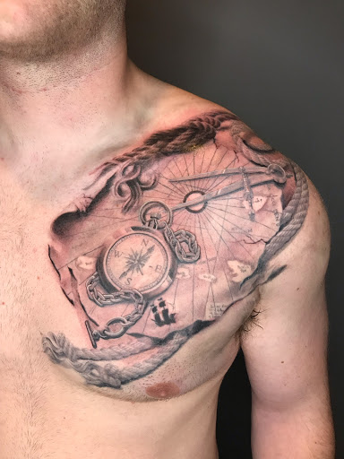 Explore life and death tattoo ideas, creative tattoo ideas in Salida, available at Integrity Tattoo