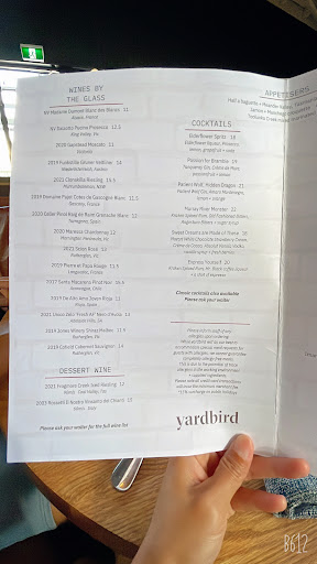 Yardbird Restaurant