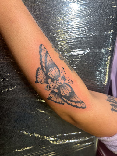 Explore mens nature tattoo ideas, creative tattoo ideas in Eureka Springs, available at Sailors Luck Tattoo