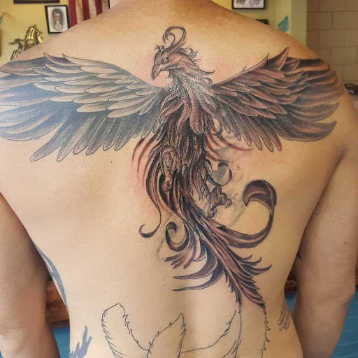 Explore cancer memorial tattoo ideas, creative tattoo ideas in Albuquerque, available at Iron Anchor Tattoo Parlour