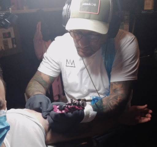 Explore honey badger tattoo ideas, creative tattoo ideas in Kissimmee, available at Fallen Sparrow Tattoo Co