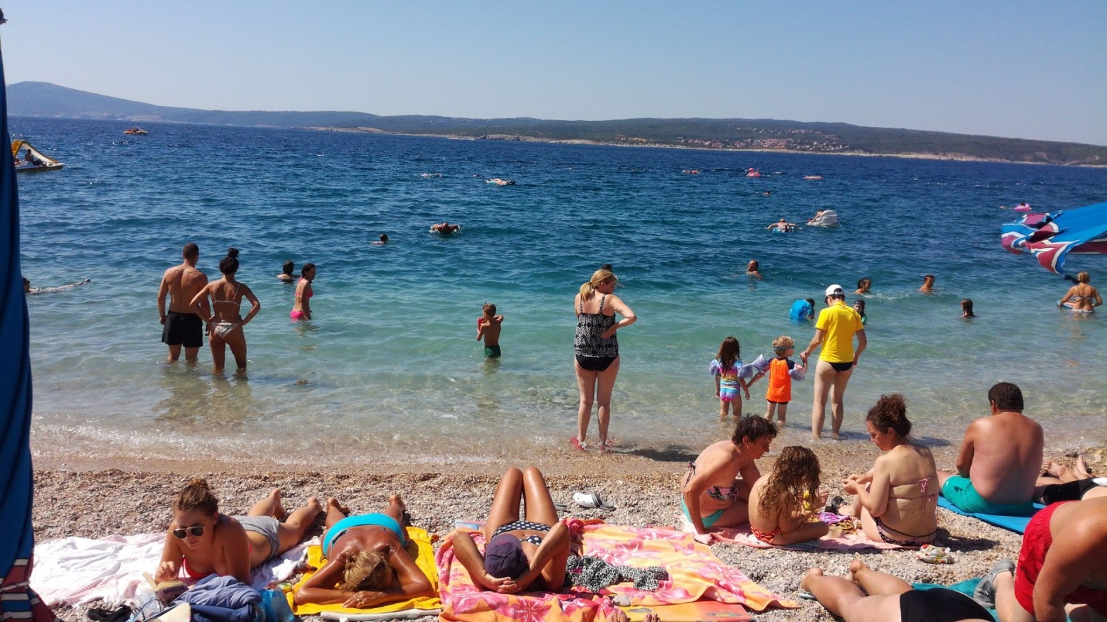Foto von Podvorska beach - beliebter Ort unter Entspannungskennern