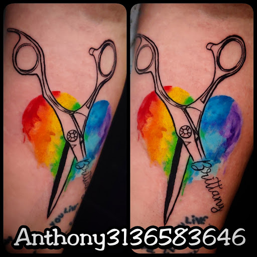 Explore fishing lure tattoo ideas, creative tattoo ideas in Warren, available at Dark Horse Tattoo Co. LLC.