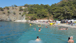Towered beach'in fotoğrafı geniş ile birlikte
