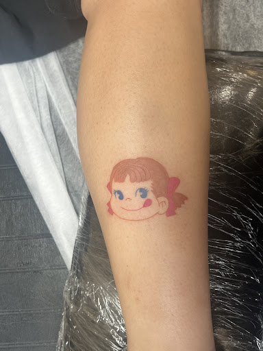 Explore finger print tattoo ideas, creative tattoo ideas in Orange, available at Baron Art Tattoo