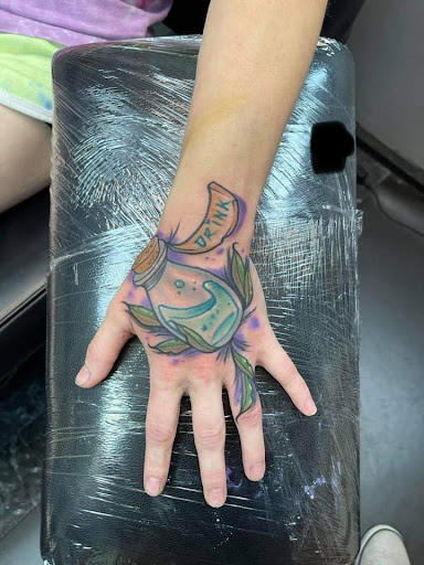 Explore meditation tattoo ideas, creative tattoo ideas in Berea, available at Self-Made Tattoo Studio
