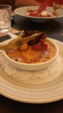 Crème brûlée du Restaurant français Restaurant Le Pré Salé à Le Mont-Saint-Michel - n°17