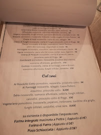 Restaurant Quattro à Pavia (le menu)