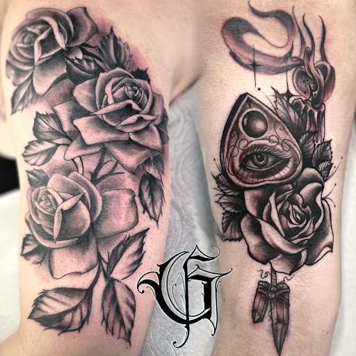 Explore discipline tattoo ideas, creative tattoo ideas in Tacoma, available at Garfield Street Tattoo Co