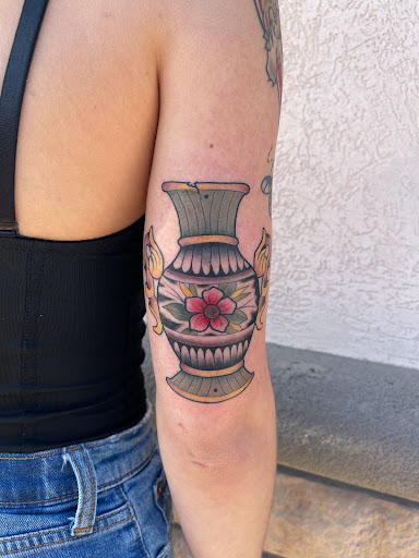 Explore french bulldog tattoo ideas, creative tattoo ideas in Spring, available at Skin Stories Tat2