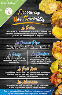 Menu du Kay Fritay à Montreuil