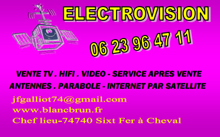 ELECTROVISION à Sixt-Fer-à-Cheval