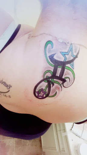 Explore name tattoo placement ideas, creative tattoo ideas in Des Moines, available at Skin Kitchen Tattoo